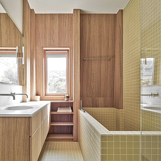 Interior photograph of Den Tex Apartment by todays brew