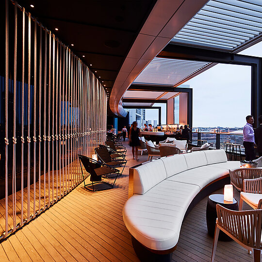 Zephyr, Hyatt Regency Sydney by Bates Smart | Australian Interior Design  Awards