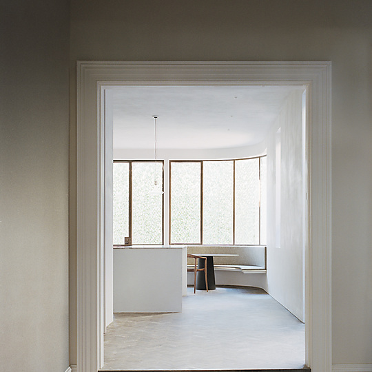 Interior photograph of Sussex House by Rory Gardiner