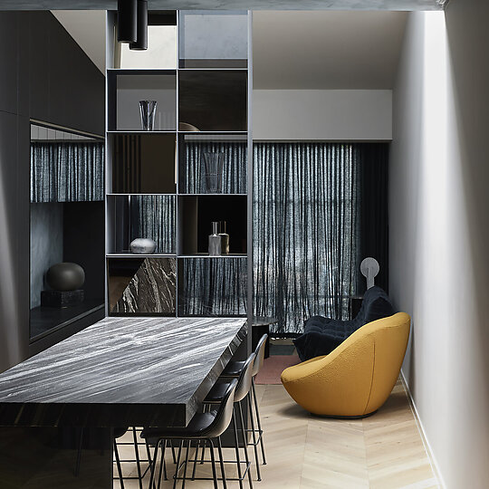 Interior photograph of Villa Italia by Sharyn Cairns
