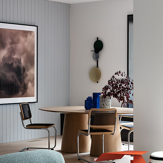 Interior photograph of GRID HOUSE by Photographer: Timothy Kaye, Stylist: Bea Lambos (Bea & Co)