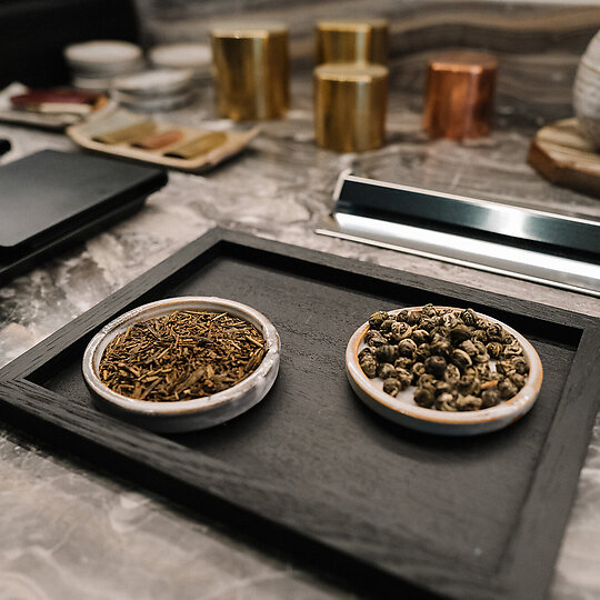 Interior photograph of Yugen Tea Bar by Sean Mcdonald