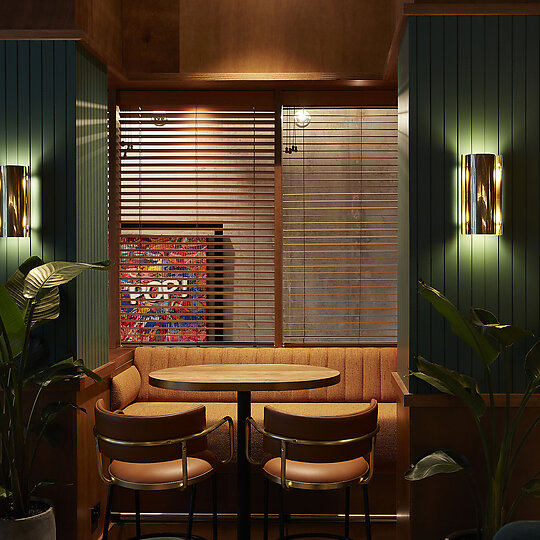 Interior photograph of Ovolo South Yarra Hotel by Sean Fennessy