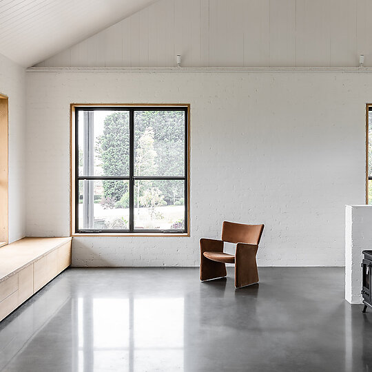 Interior photograph of The Art Studio by Timothy Kaye