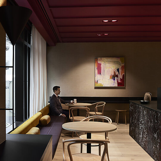 Interior photograph of Queen and Collins Mezzanine by Sharyn Cairns