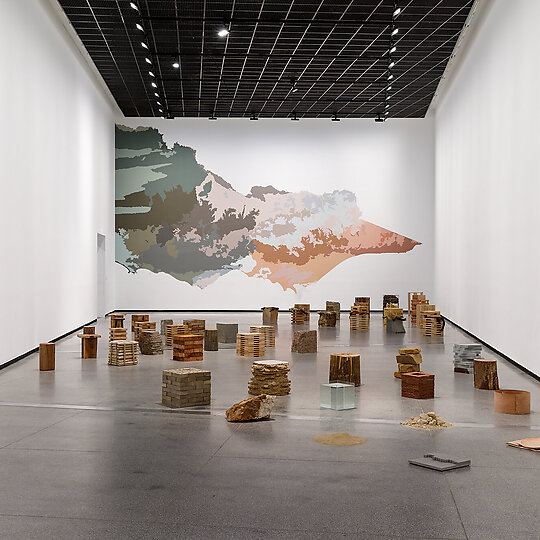 Interior photograph of Who's Afraid of Public Space? by Andrew Curtis