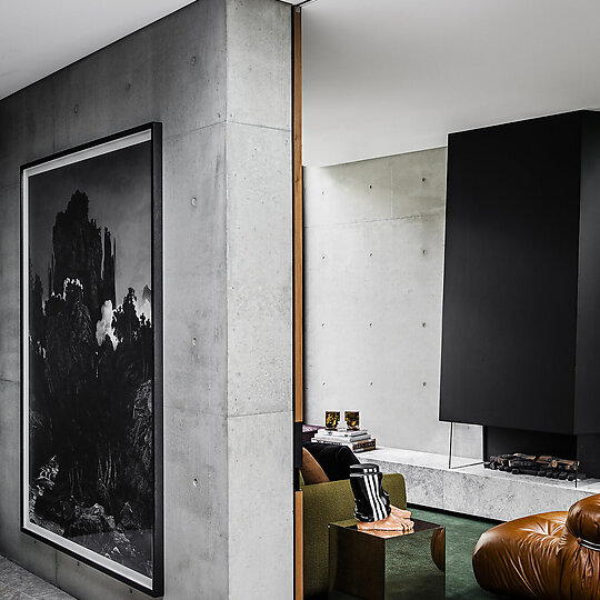 Interior photograph of Emplacement by Tom Blachford