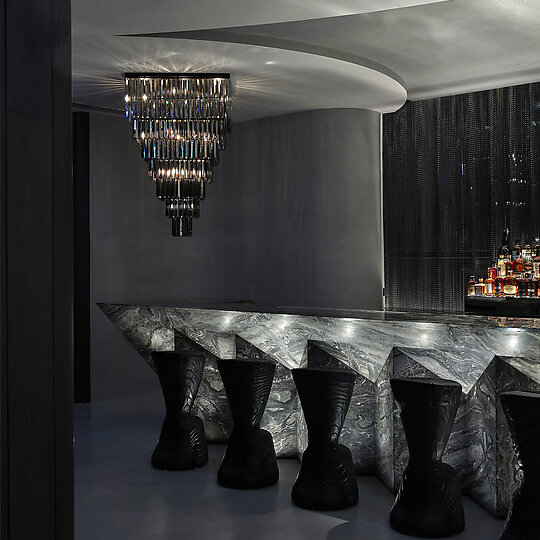 Interior photograph of Society by Sean Fennessy