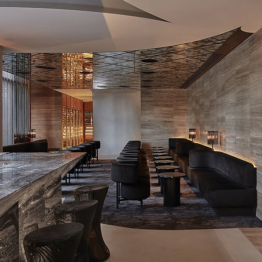 Interior photograph of Society by Sean Fennessy