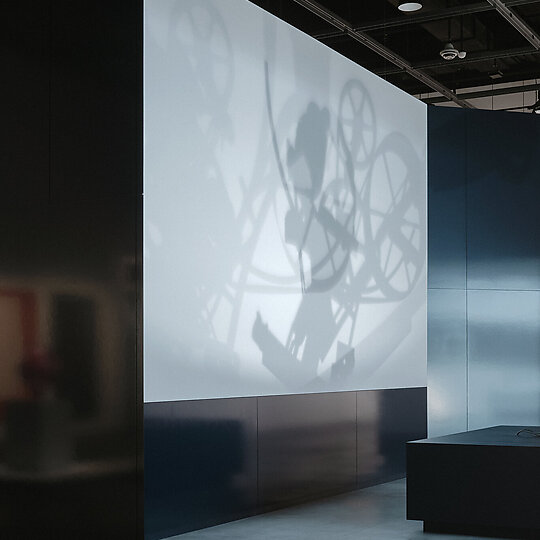 Interior photograph of Light & Darkness by Hamish McIntosh