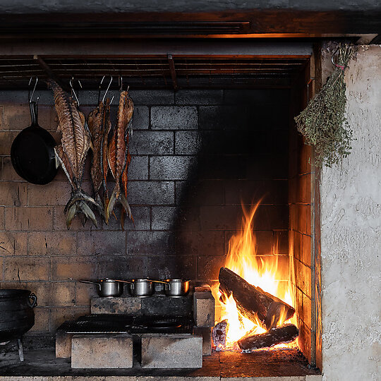 Interior photograph of Arkhé by Timothy Kaye