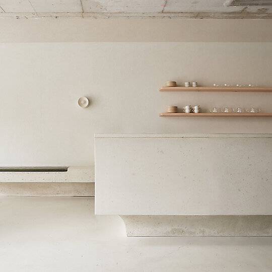 Interior photograph of Adytum by T Pakioufakis