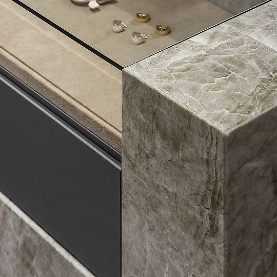 Interior photograph of Viktoria & Woods Chadstone by TIMOTHY KAYE