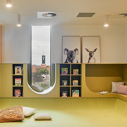 Interior photograph of Froebel Carlton by Shannon McGrath