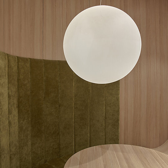 Interior photograph of LKNU by Sean Fennessy