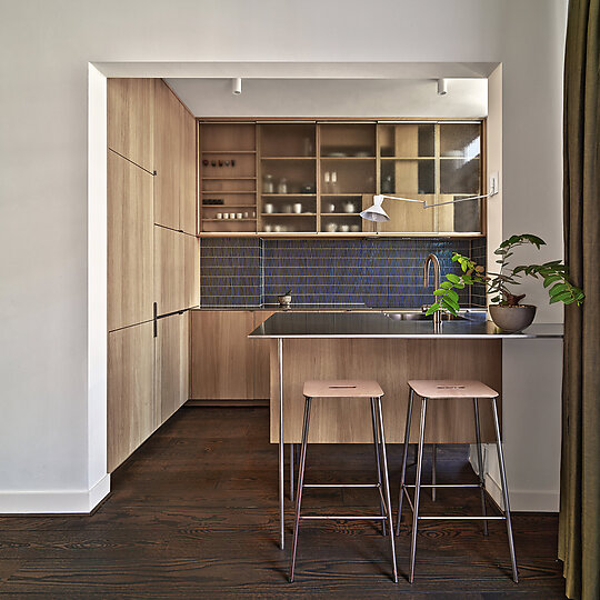 Interior photograph of Den Tex Apartment by todays brew