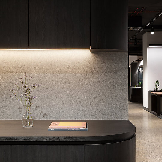 Interior photograph of VCON New Workplace by Emily Bartlett Photography