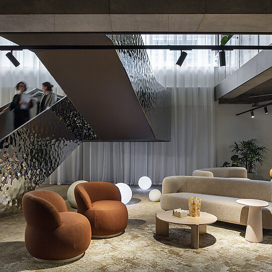 Interior photograph of Dexus Place, 80 Collins Street by Nicole England