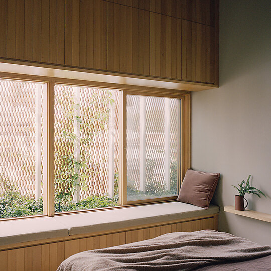 Interior photograph of Autumn House by Rory Gardiner