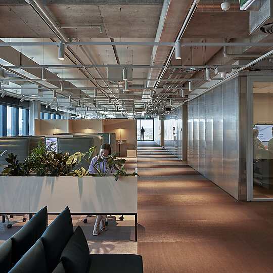 Interior photograph of Midtown Workplace by Christopher Frederick Jones