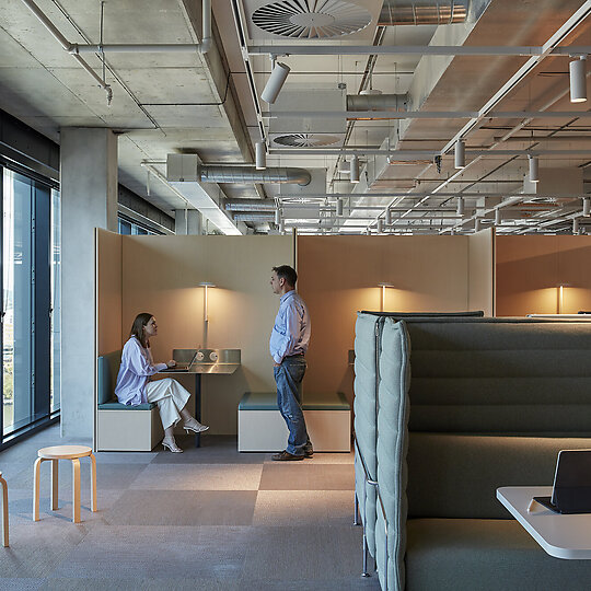 Interior photograph of Midtown Workplace by Christopher Frederick Jones