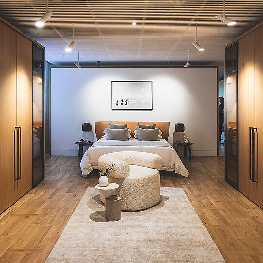 Interior photograph of Residential Display Suite by Mitchell Page