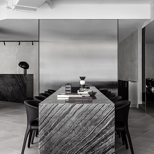 Interior photograph of COLE HAIR by Timothy Kaye