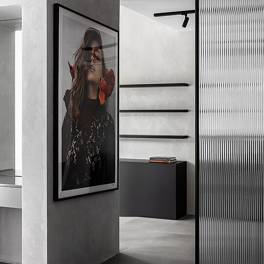 Interior photograph of COLE HAIR by Timothy Kaye