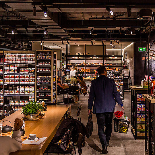DAVID JONES FOOD HALL BONDI JUNCTION by Landini Associates Australian Interior Design Awards