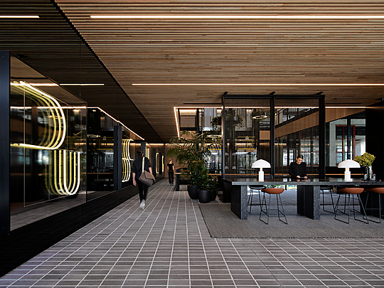 Interior photograph of Publicis Groupe at Workshop by Anson Smart