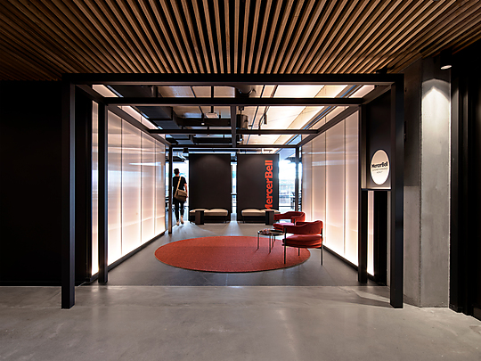 Interior photograph of Publicis Groupe at Workshop by Anson Smart