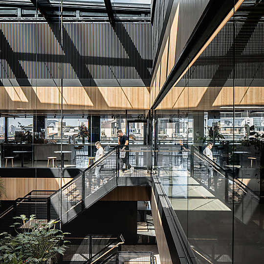 Interior photograph of Publicis Groupe at Workshop by Felix Mooneeram