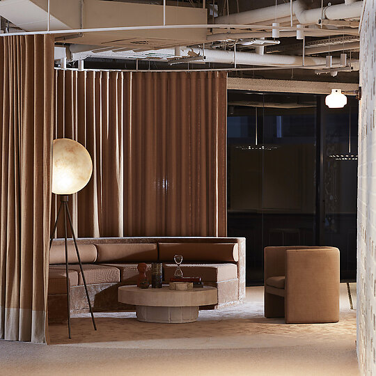 Interior photograph of Johnson Partners by Prue Ruscoe