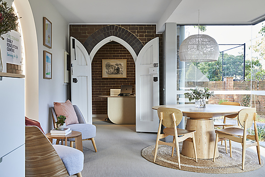 Interior photograph of Cheltenham Early Education Centre by Pablo Veiga