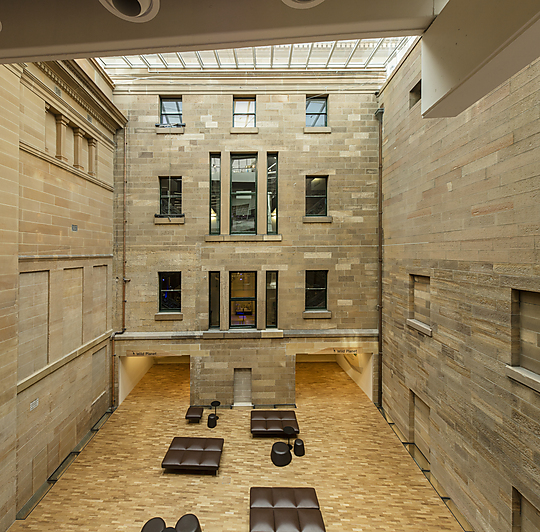 Interior photograph of Project Discover by Brett Boardman
