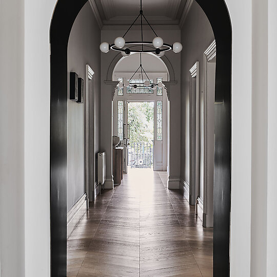 Interior photograph of Normanby House by Tom Blachford