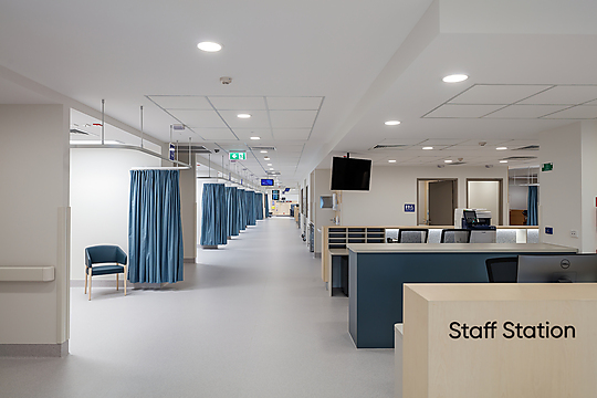 Interior photograph of The Mercy Centre, Mater Private Hospital Townsville by Andrew Rankin