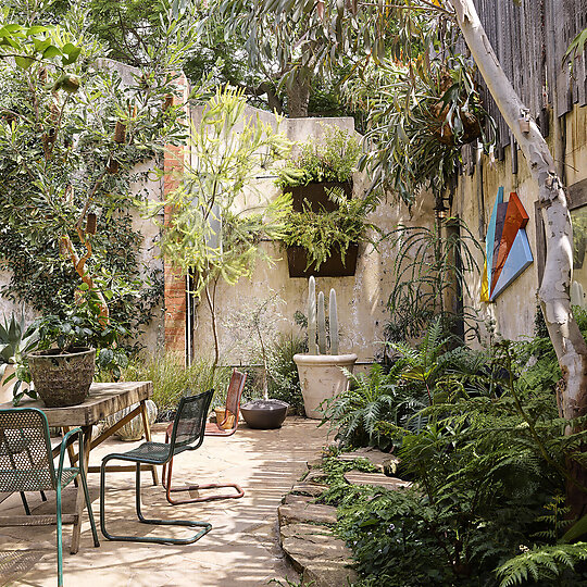 Interior photograph of Troye Sivan House by Anson Smart