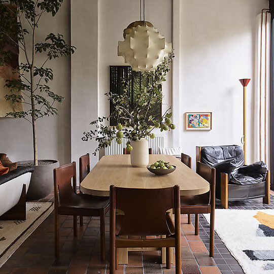 Interior photograph of Troye Sivan House by Anson Smart