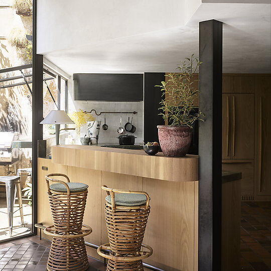Interior photograph of Troye Sivan House by Anson Smart