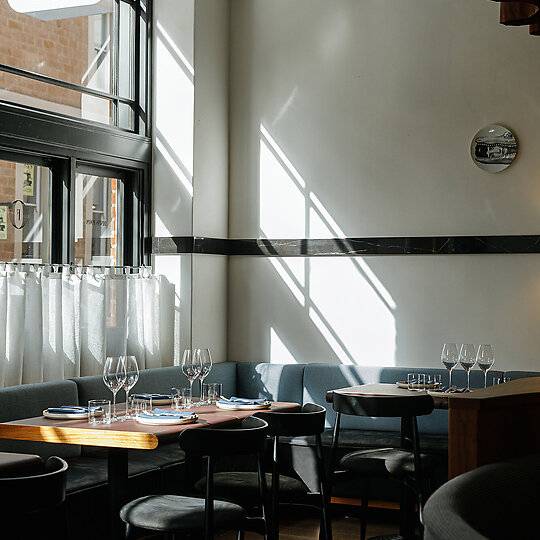 Interior photograph of Fugazzi by Jonathon VDK