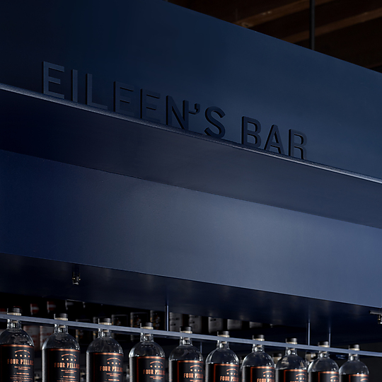 Interior photograph of Four Pillars Laboratory - Eileen's Bar by Anson Smart