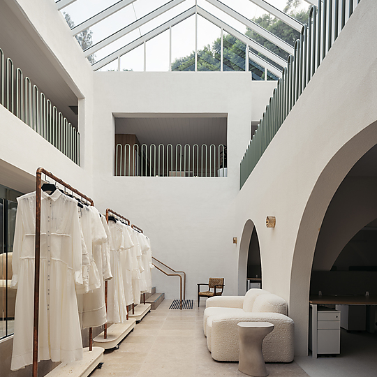 Interior photograph of Aje Office by Felix Forest