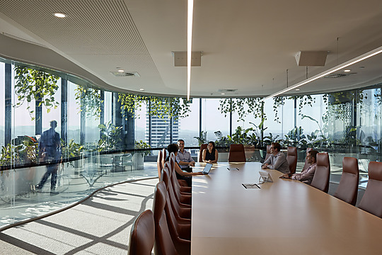 Interior photograph of Transurban Workplace by Christopher Frederick Jones