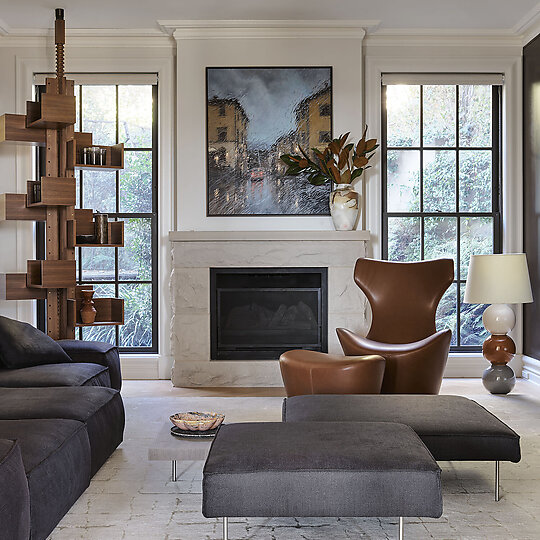 Interior photograph of Harbour View House by Anson Smart