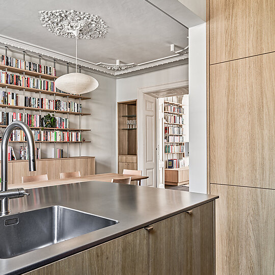 Interior photograph of Den Tex Apartment by todays brew