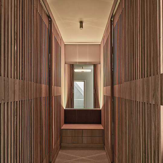 Interior photograph of Den Tex Apartment by todays brew