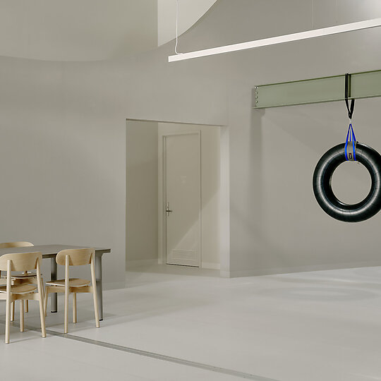 Interior photograph of St Mary's Health Services by Tom Ross