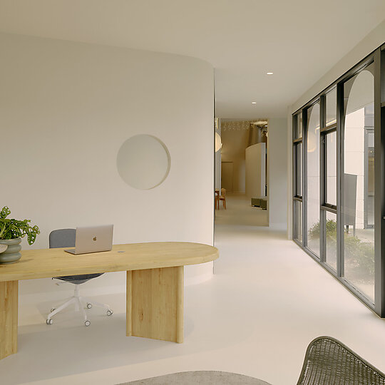 Interior photograph of St Mary's Health Services by Tom Ross