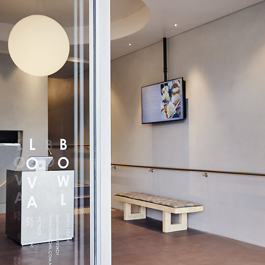 Interior photograph of Lovabowl by Tess Kelly Photography